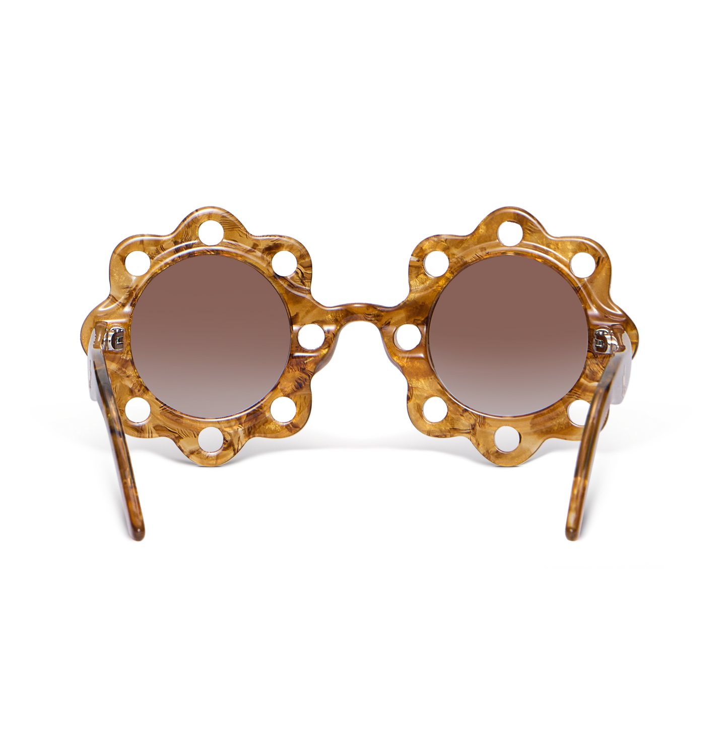 Daisy-frame sunglasses