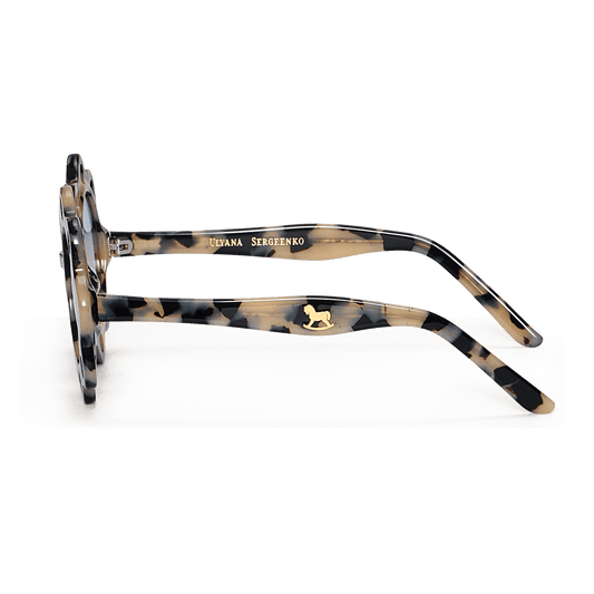Daisy-frame sunglasses