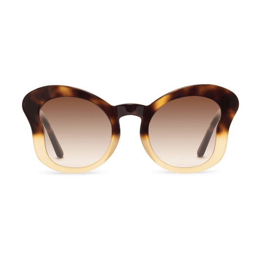 Butterfy-frame sunglasses