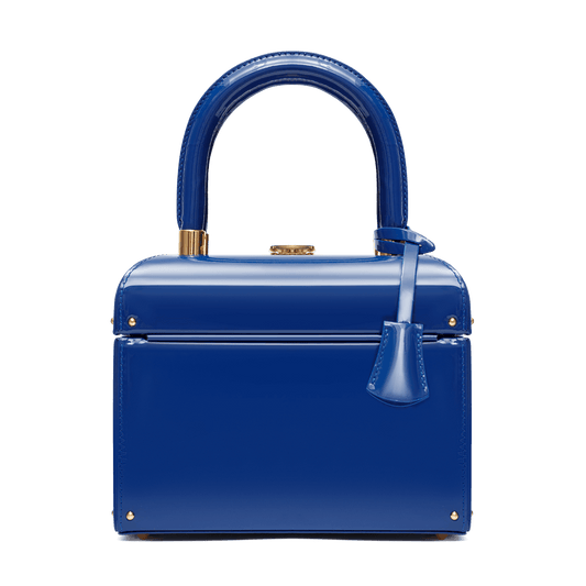 "Natalia" patent leather bag