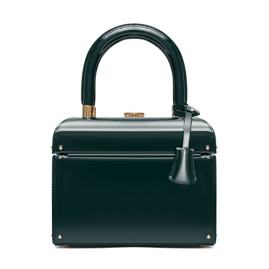 "Natalia" patent leather bag