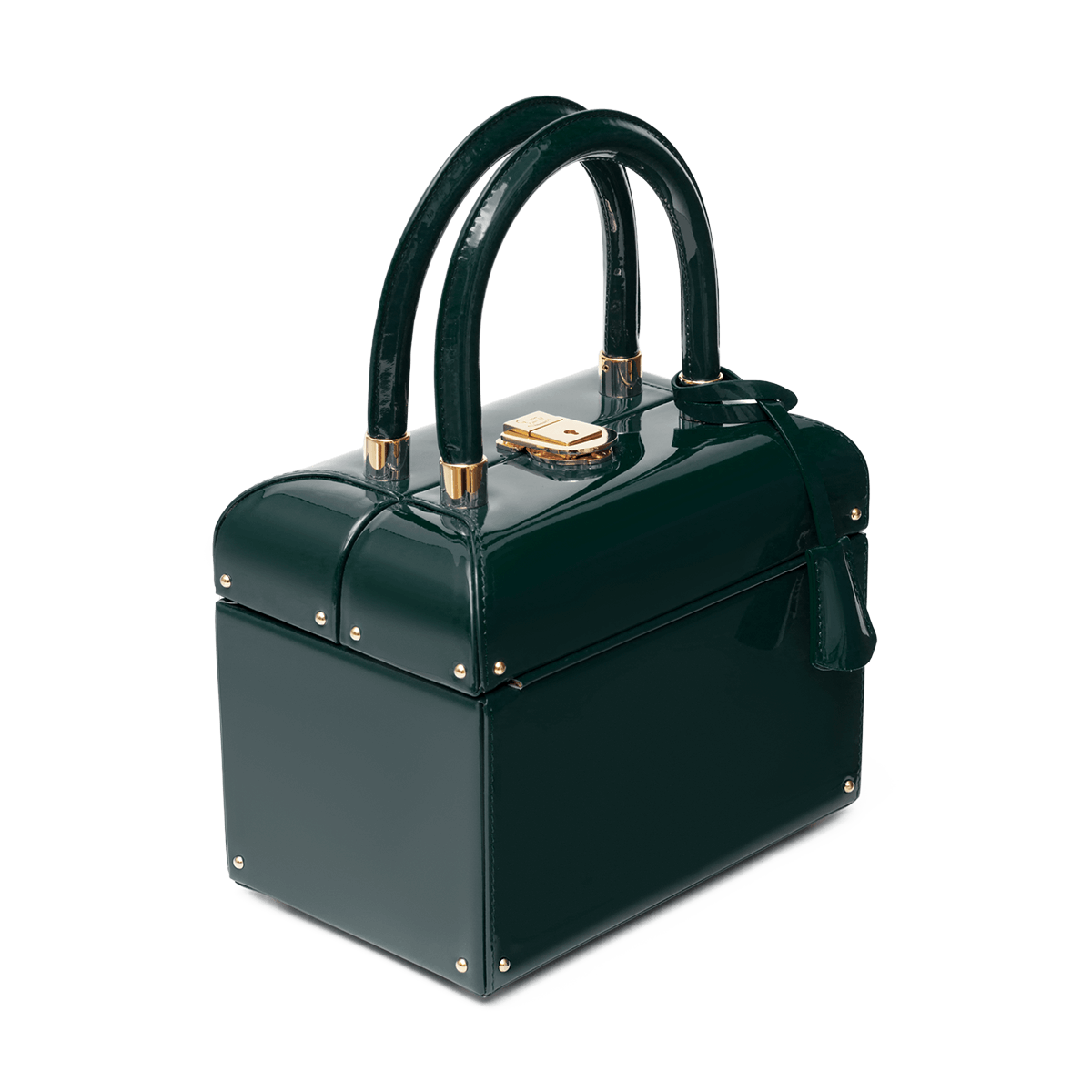 "Natalia" patent leather bag