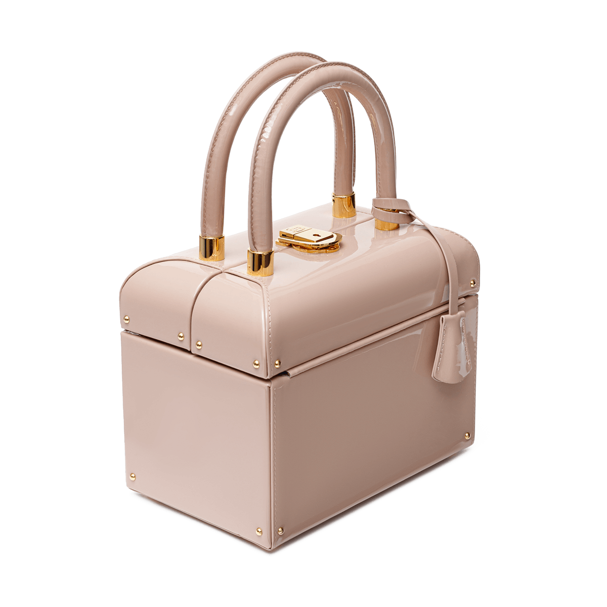 "Natalia" patent leather bag