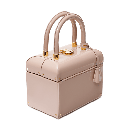 "Natalia" patent leather bag