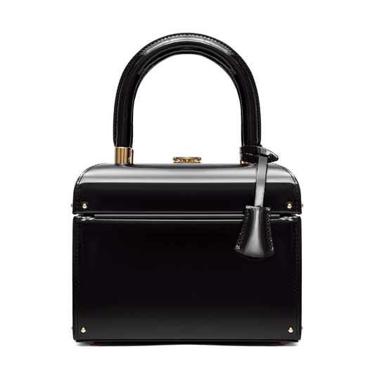 "Natalia" patent leather bag