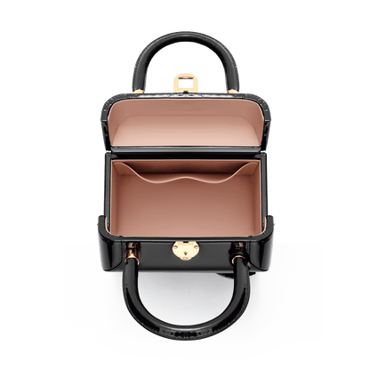 "Natalia" patent leather bag