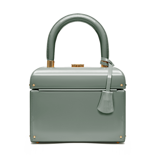"Natalia" patent leather bag
