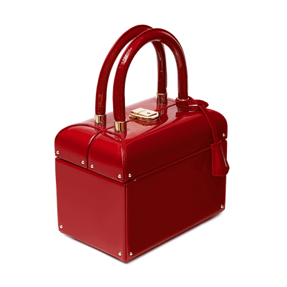 "Natalia" patent leather bag