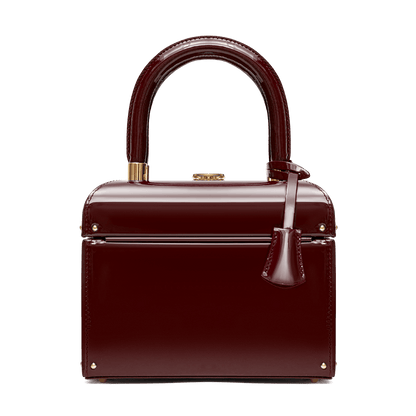 "Natalia" patent leather bag
