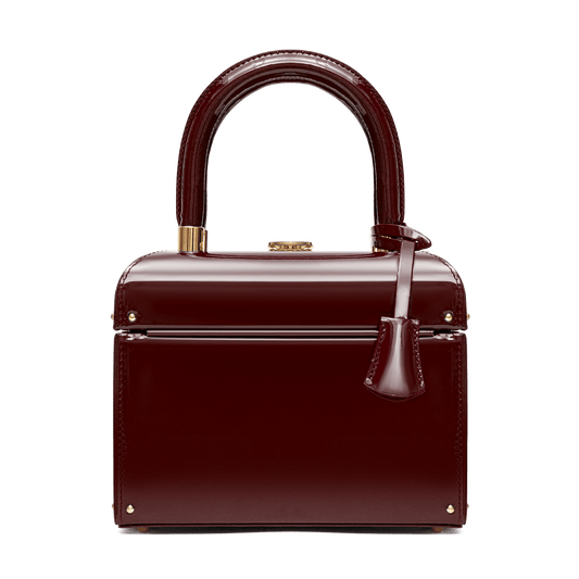 "Natalia" patent leather bag