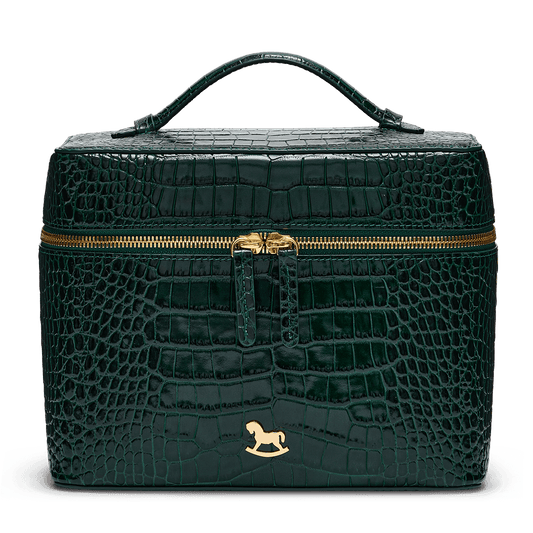 Make-up bag with signature symbol (L)