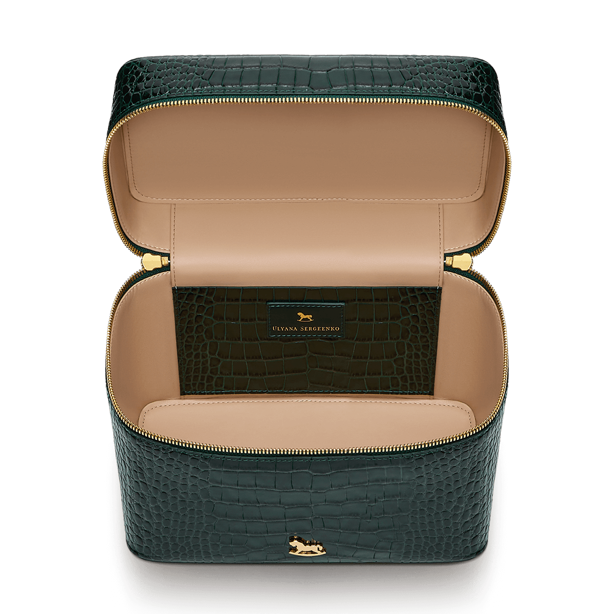 Make-up bag with signature symbol (L)