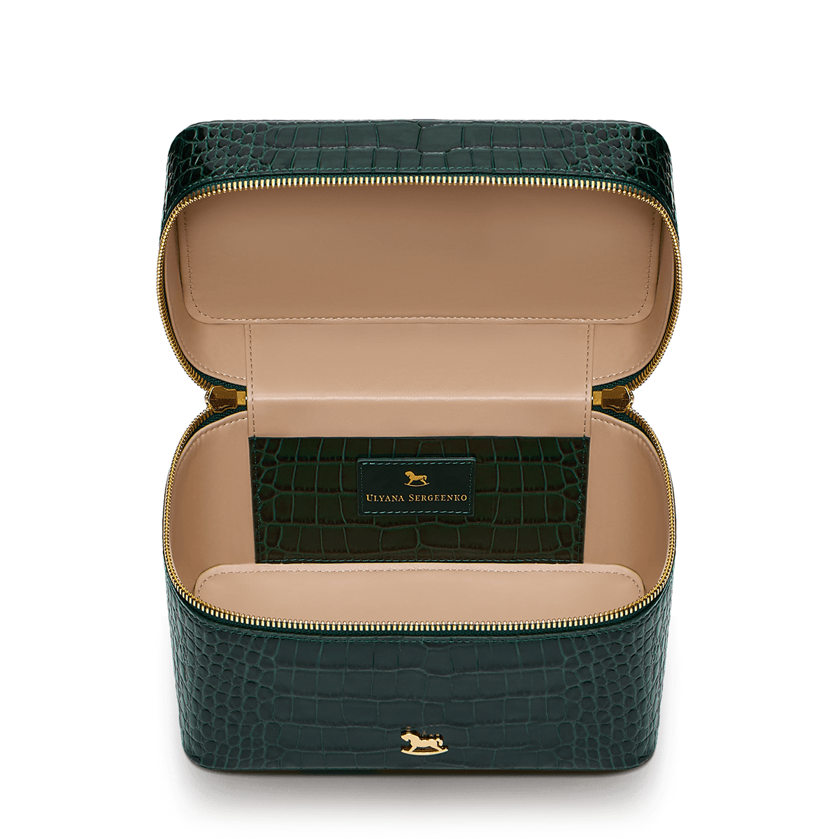 Make-up bag with signature symbol (M)