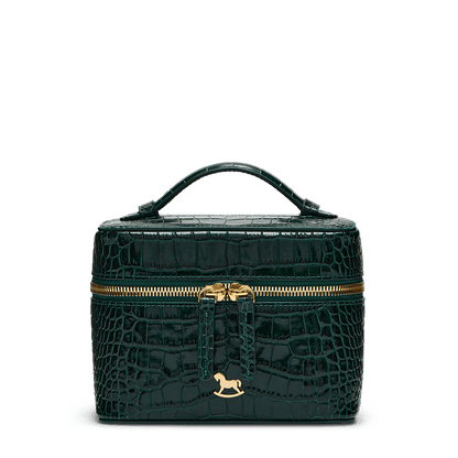 Make-up bag with signature symbol (S)