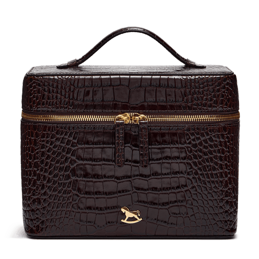 Make-up bag with signature symbol (L)