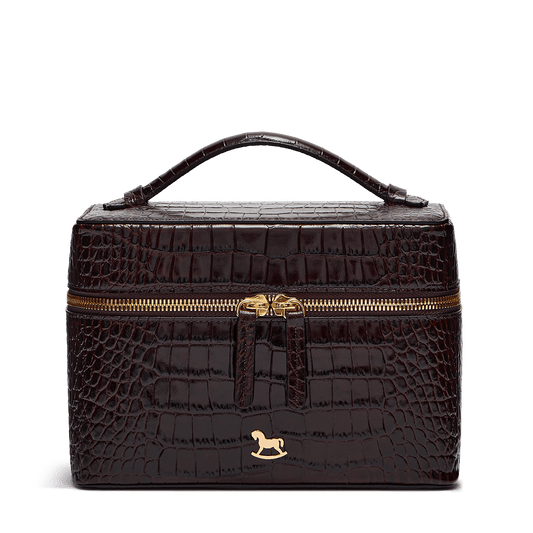 Make-up bag with signature symbol (M)