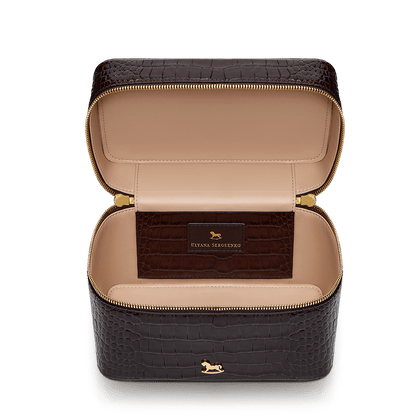 Make-up bag with signature symbol (M)
