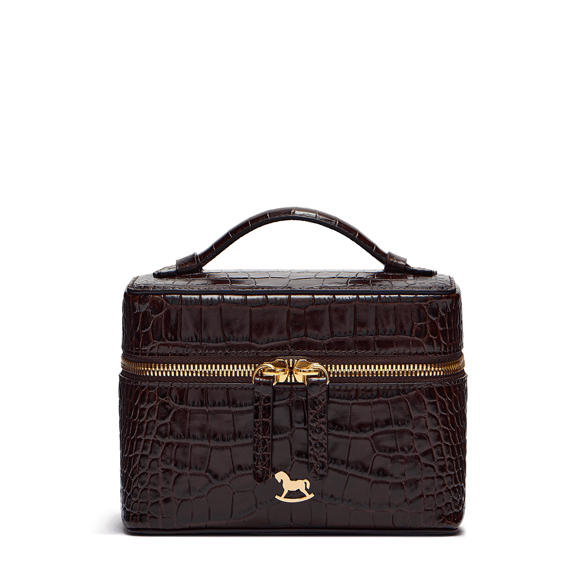 Make-up bag with signature symbol (S)