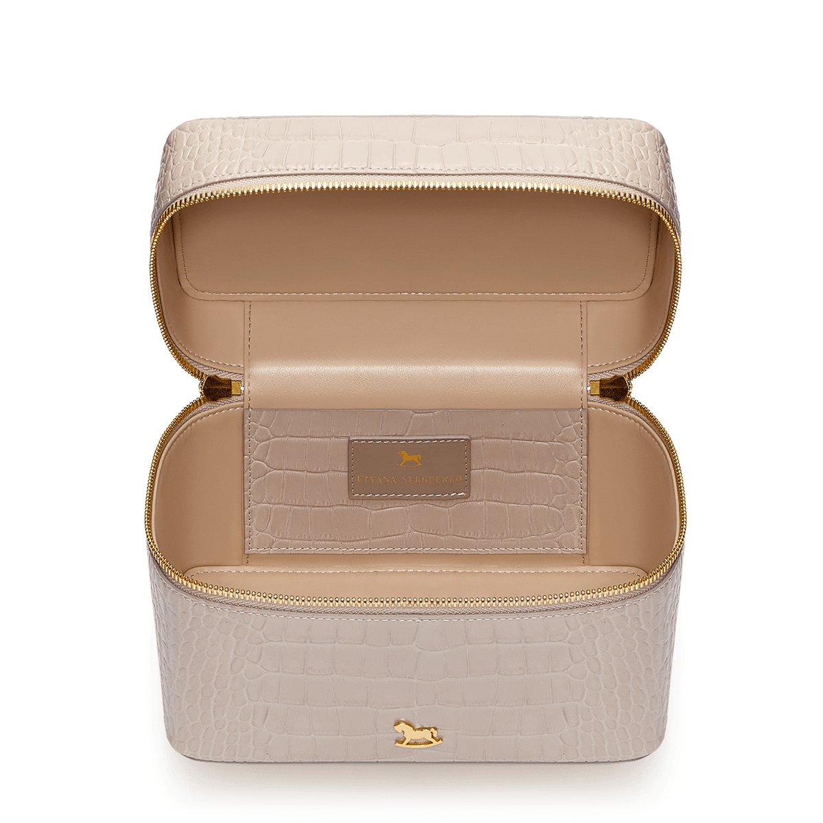Make-up bag with signature symbol (M)
