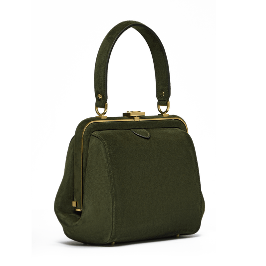 "Ira" suede bag