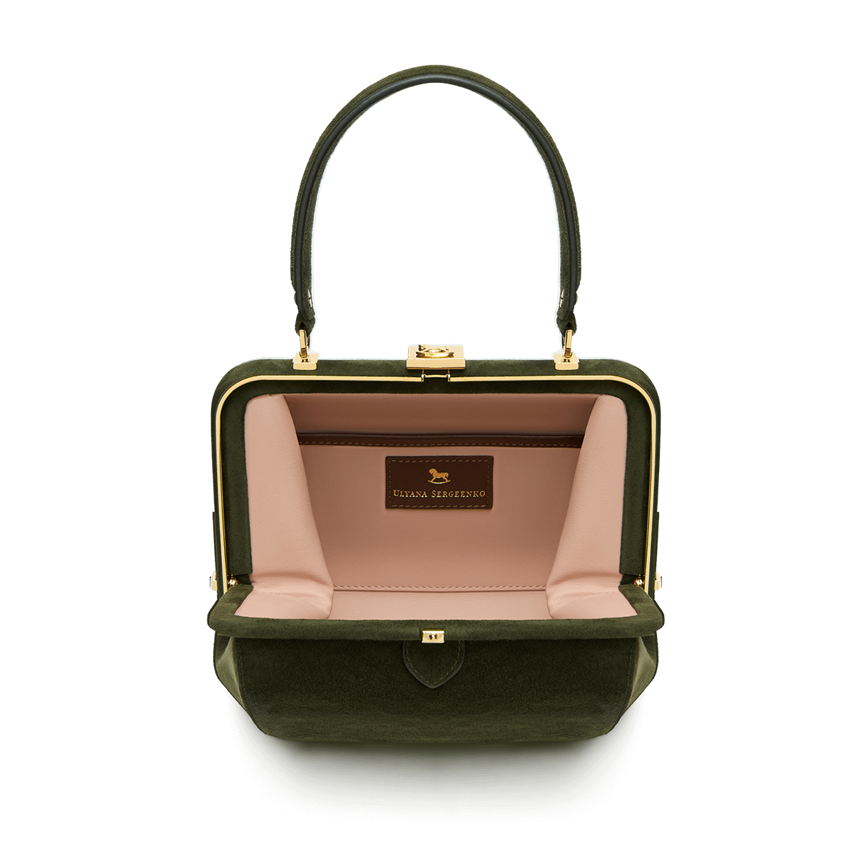 "Ira" suede bag
