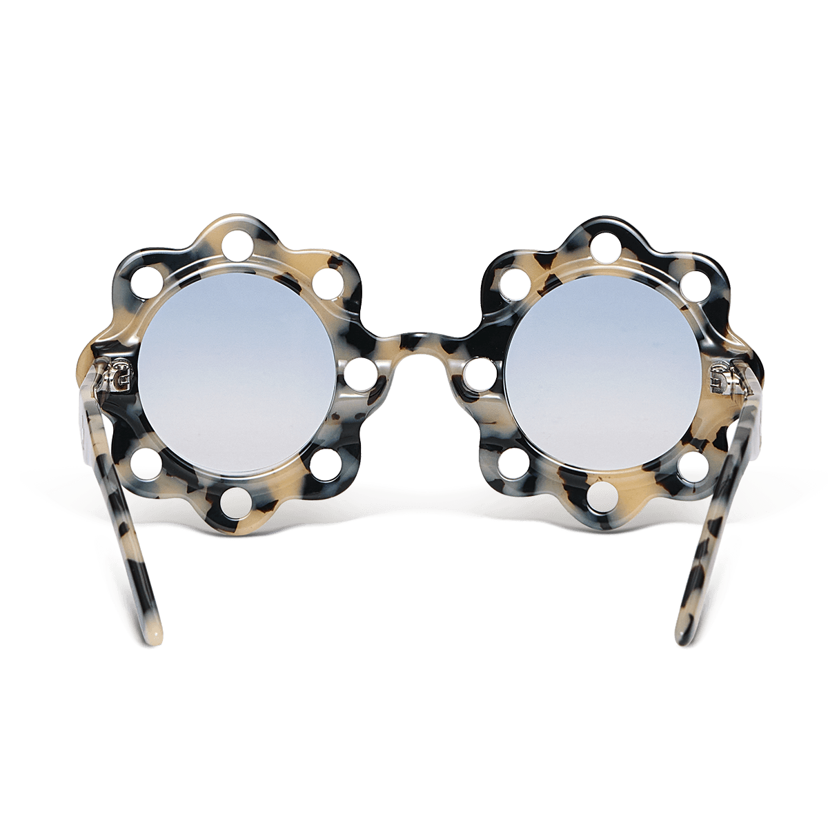 Daisy-frame sunglasses