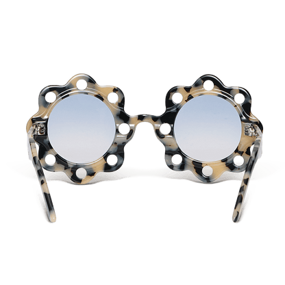 Daisy-frame sunglasses