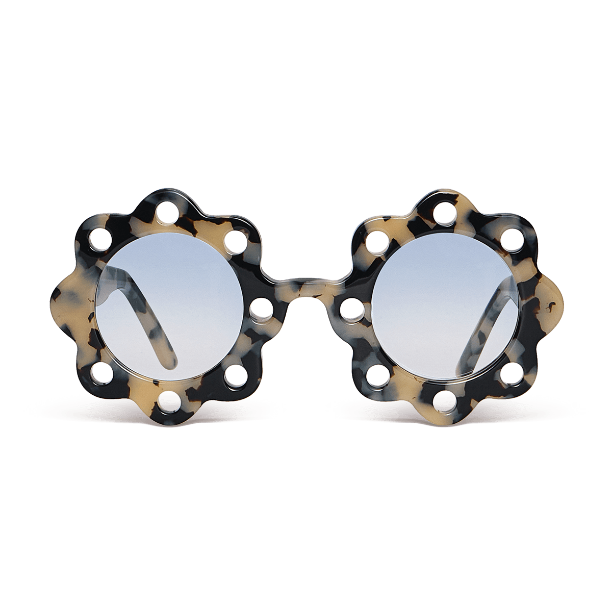 Daisy-frame sunglasses