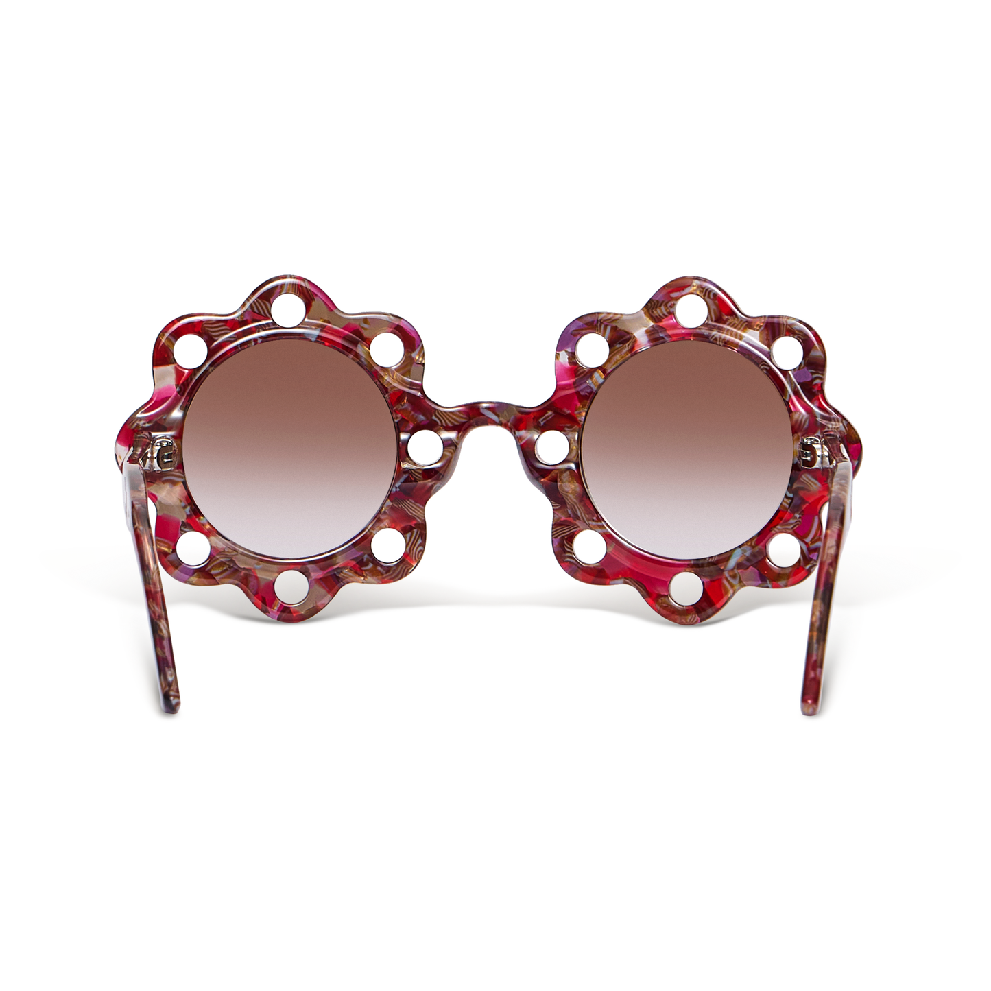 Daisy-frame sunglasses