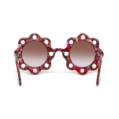 Daisy-frame sunglasses
