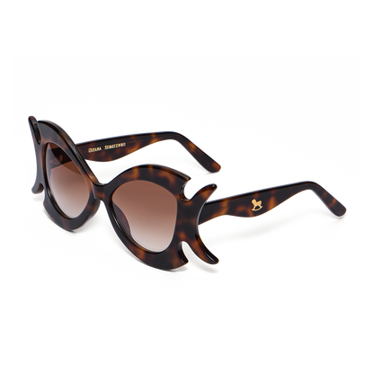 Fish-frame sunglasses