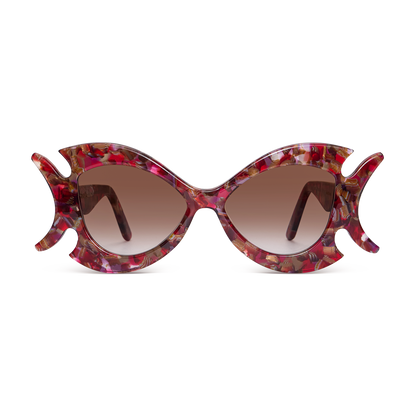 Fish-frame sunglasses
