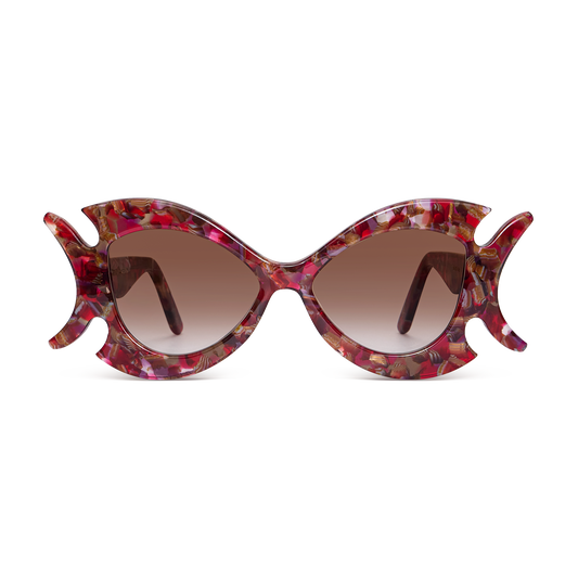 Fish-frame sunglasses