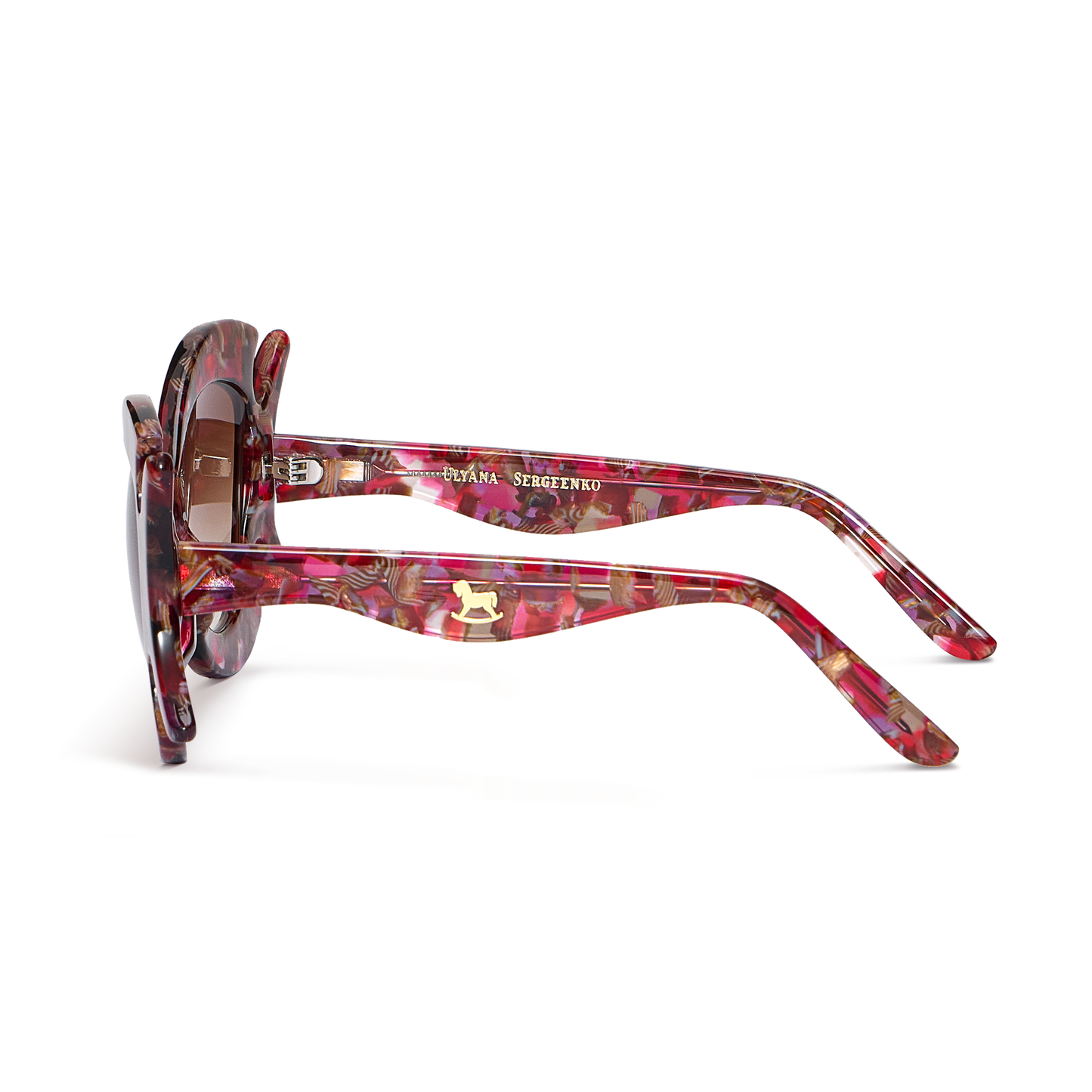 Fish-frame sunglasses
