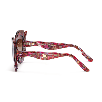 Fish-frame sunglasses
