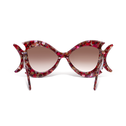 Fish-frame sunglasses