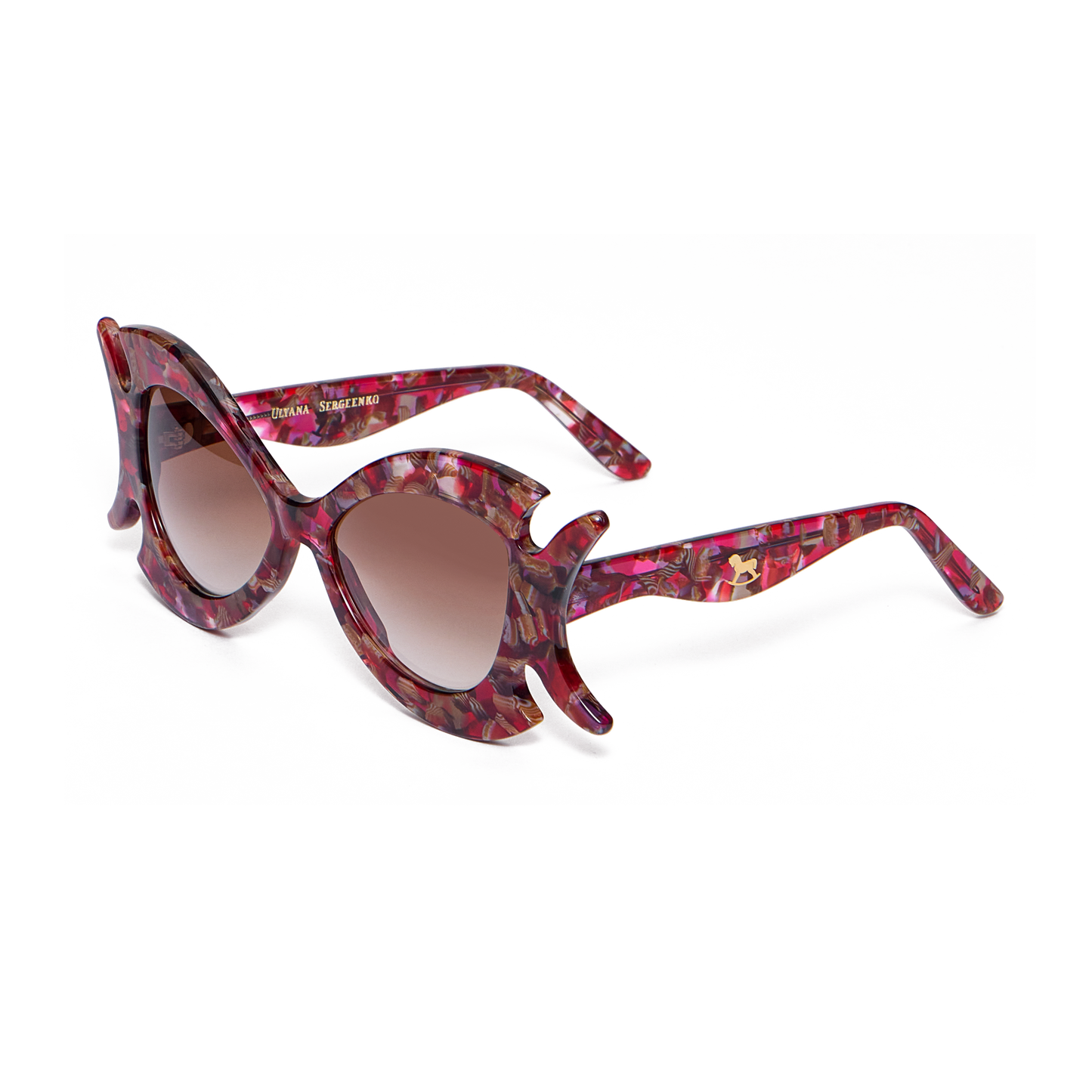 Fish-frame sunglasses