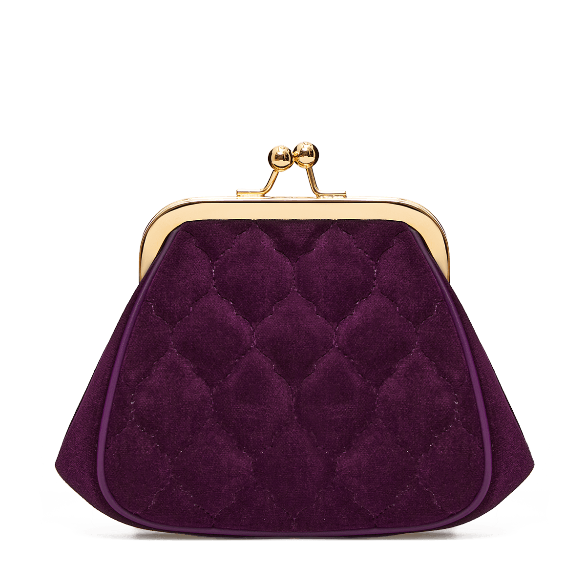 Silk velvet and leather mini bag